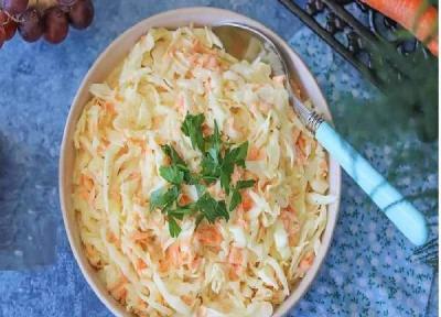 طرز تهیه سالاد کلم KFC با 14 نکته به روش رستوران های معروف طرز تهیه سالاد کلم KFC با 14 نکته به روش رستوران های معروف